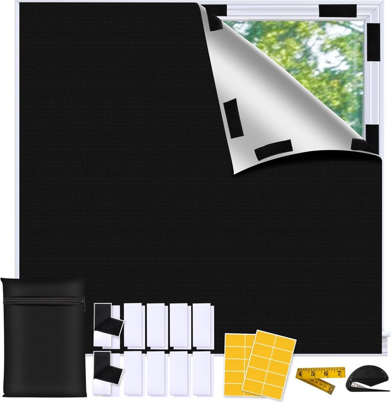 Portable 100% Blackout Blind, Nursery, Loft, RV (157" x 57")